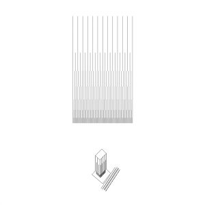 WHITE TENUN TOWER FACADE DIAGRAM