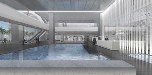 WHITE TENUN TOWER INTERIOR PERSPECTIVE LOBBY