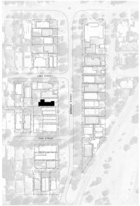 ASCENDING COURTYARD HOUSE DRAWING CONTEXT