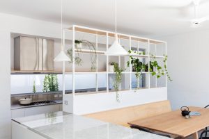 ASCENDING COURTYARD HOUSE PHOTO KITCHEN SHELF