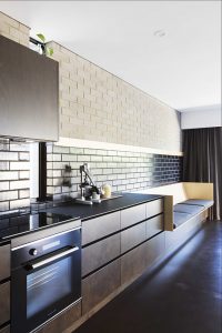 PERFORATED HOUSE PHOTO KITCHEN CORNER