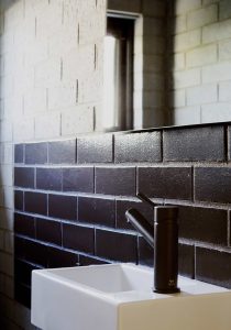 PERFORATED HOUSE PHOTO VANITY