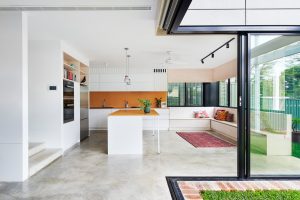 SHUTTER ADDITION PHOTO LOUNGE TO KITCHEN