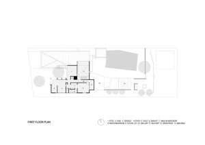 HOUSE WITH TURRET DRAWING FIRST FLOOR PLAN