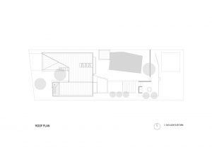 HOUSE WITH TURRET DRAWING ROOF PLAN