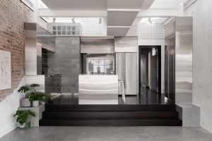 PERFORATED MEZZANINE PHOTO DOWNSTAIRS KITCHEN