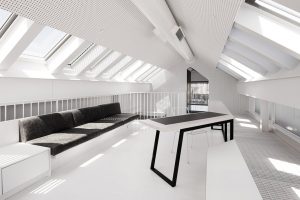 PERFORATED MEZZANINE PHOTO MEZZANINE LOUNGE