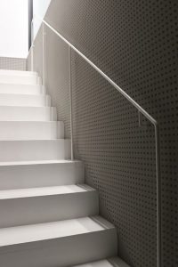 PERFORATED MEZZANINE PHOTO NIGHT STAIRS