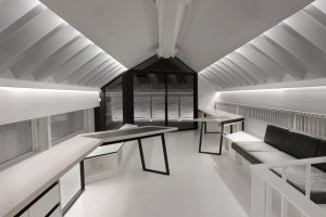 PERFORATED MEZZANINE PHOTO NIGHT UPSTAIRS EAST