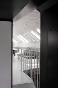PERFORATED MEZZANINE PHOTO PEEK TOWARDS MEZZANINE