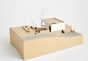 SUBTRACTED HOUSE MODEL DRIVEWAY CORNER