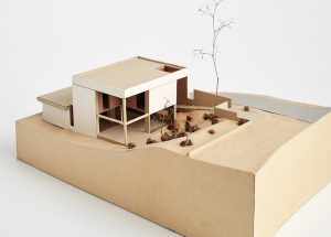 SUBTRACTED HOUSE MODEL GARDEN CORNER