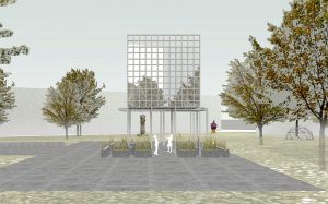 PAVILION OF REFLECTION ELEVATION VIEW
